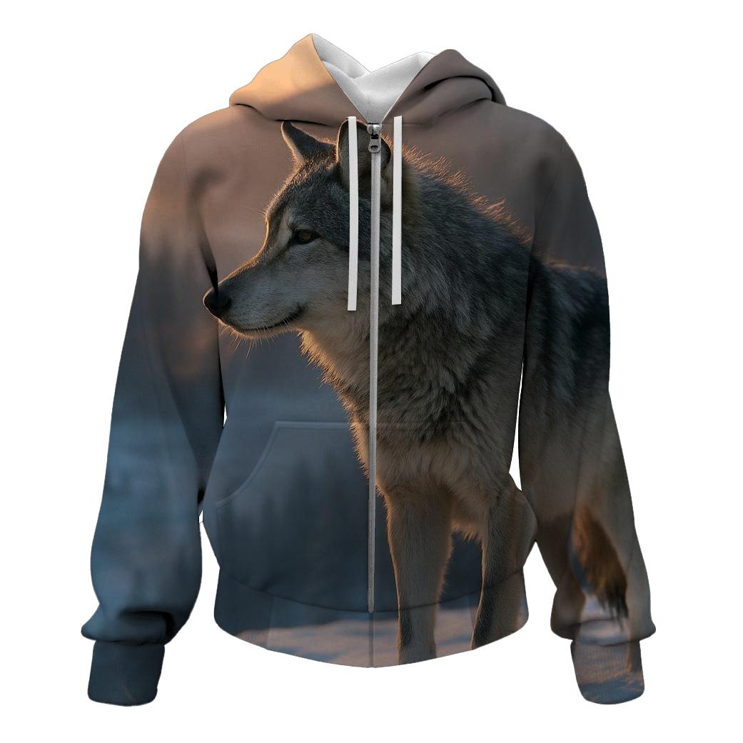 Northern Pack Morning Survey graphic hoodies