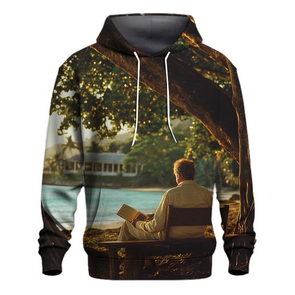 Graham Greene Under A Caribbean Banyan Reflecting On Colonial History heavyweight hoodies
