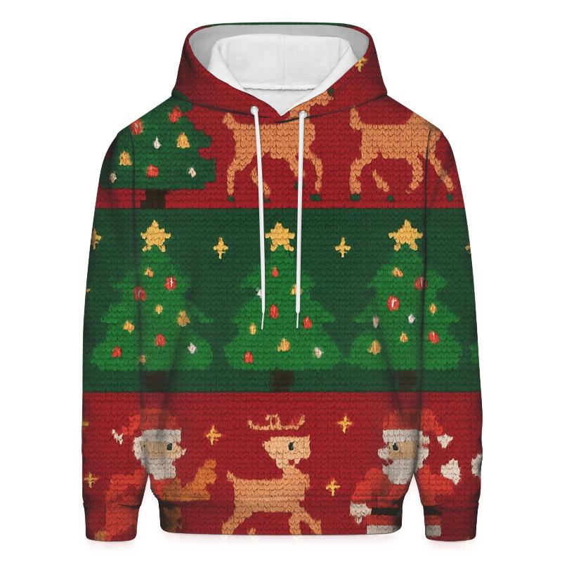 Twinkling Christmas Tree Parade Design designer hoodies