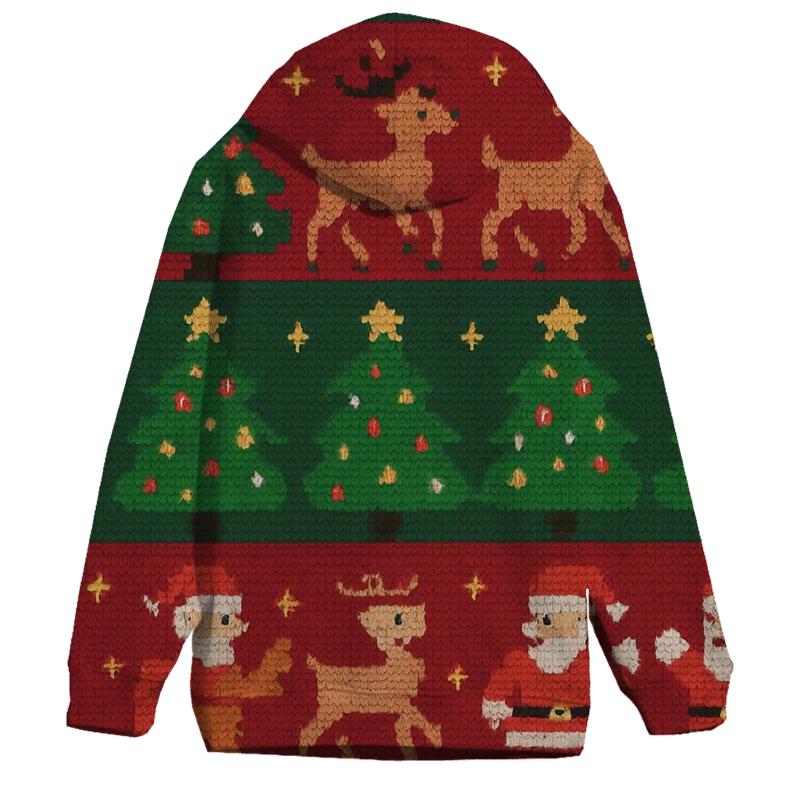 Twinkling Christmas Tree Parade Design designer hoodies