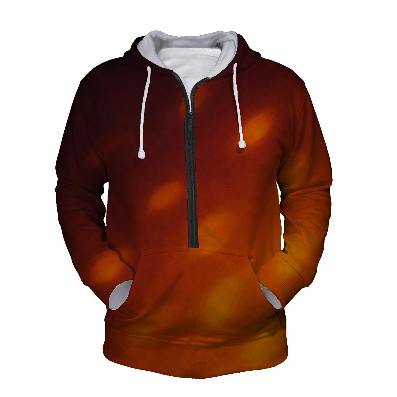 Ember Drift Blend printed hoodies