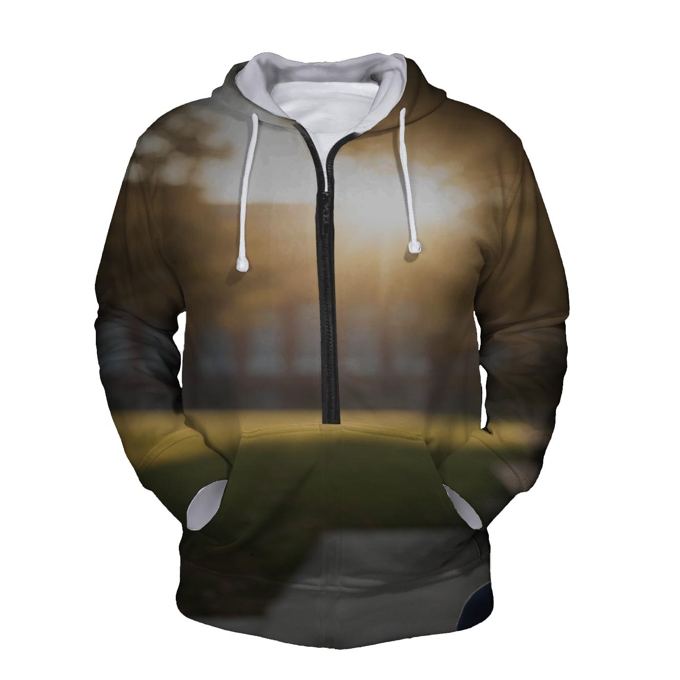 Campus Conversation At Dawn custom hoodies