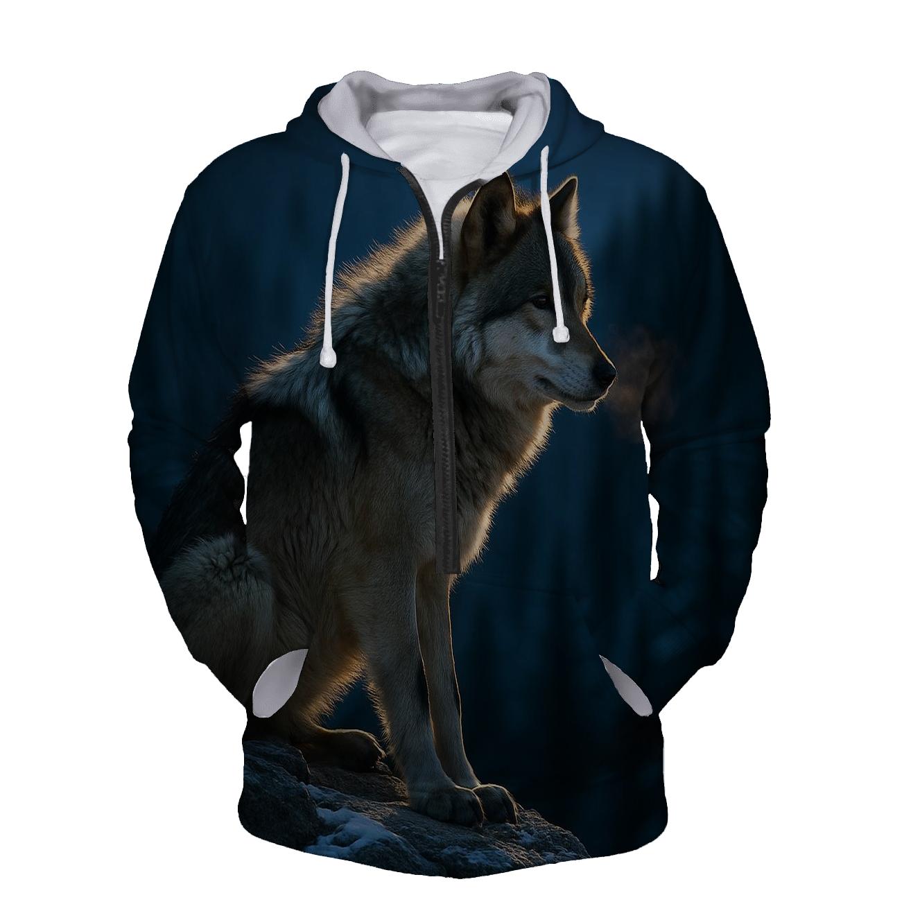 Mountain Ridge Sentinel At Blue Hour hoodie styles