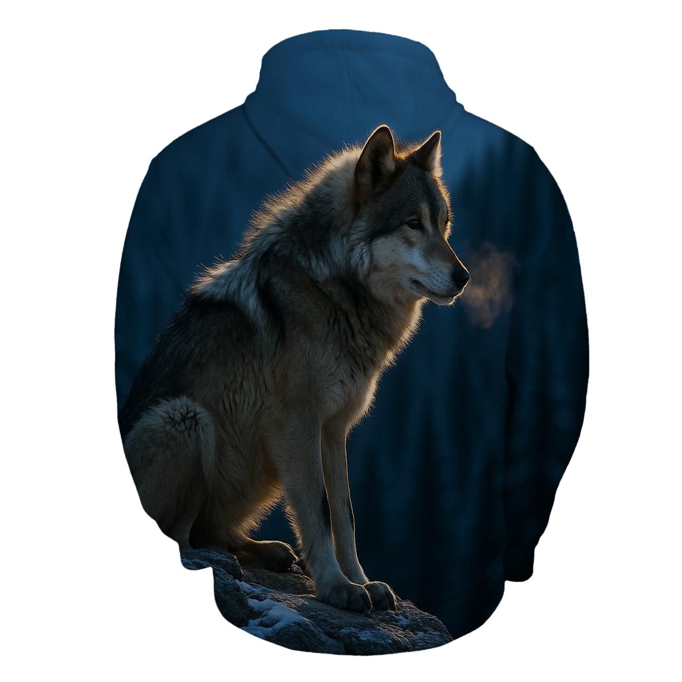 Mountain Ridge Sentinel At Blue Hour hoodie styles