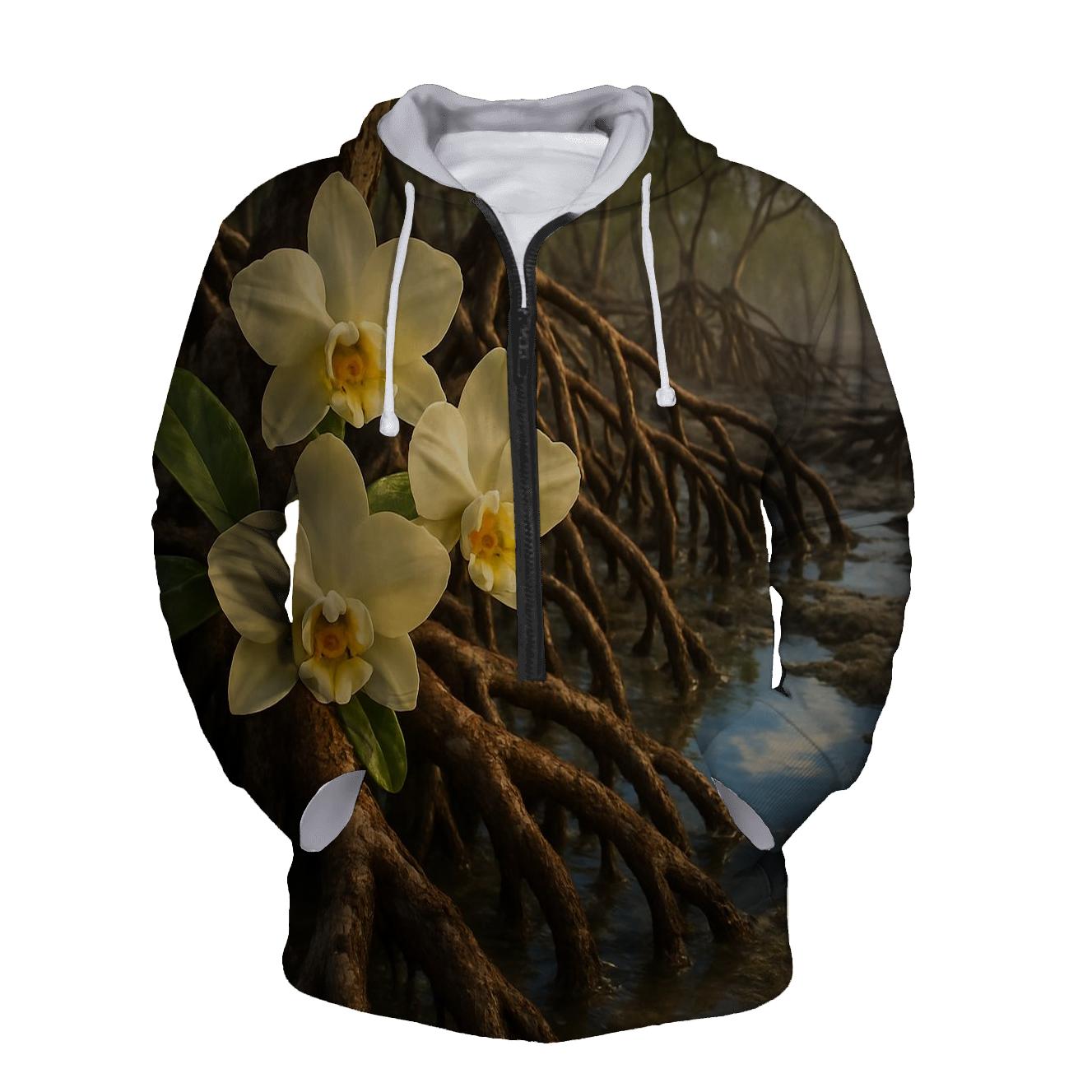 Mangrove Orchid Tidal Lining designer hoodies