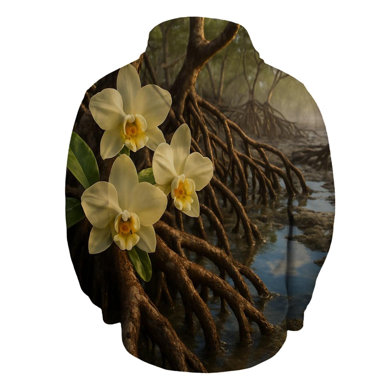 Mangrove Orchid Tidal Lining designer hoodies