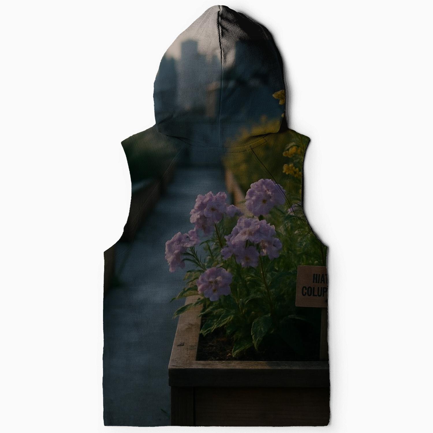 Rooftop Pollinator Corridor At First Light custom hoodies