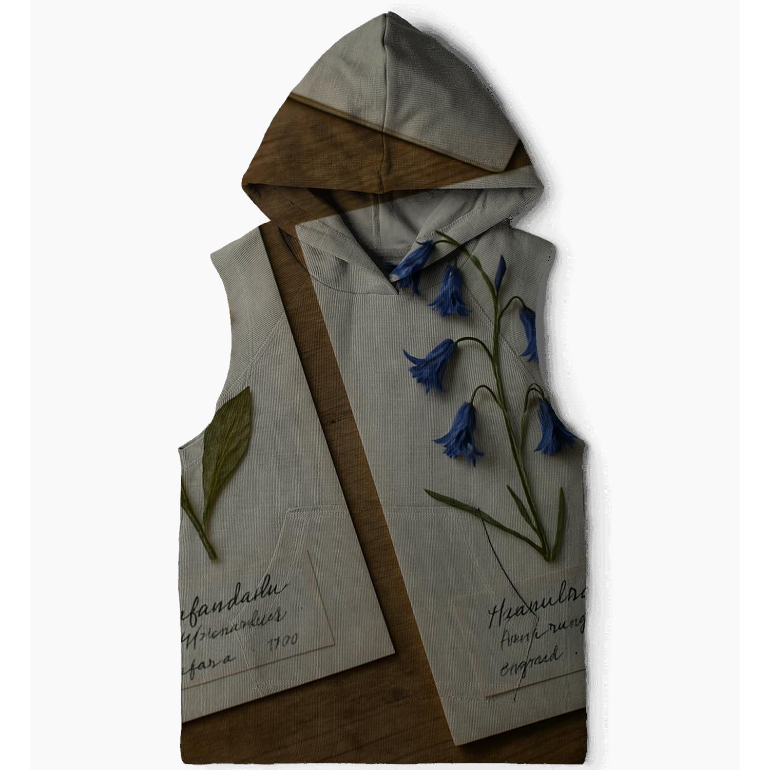 Botanical Library Pressing Table hoodie styles