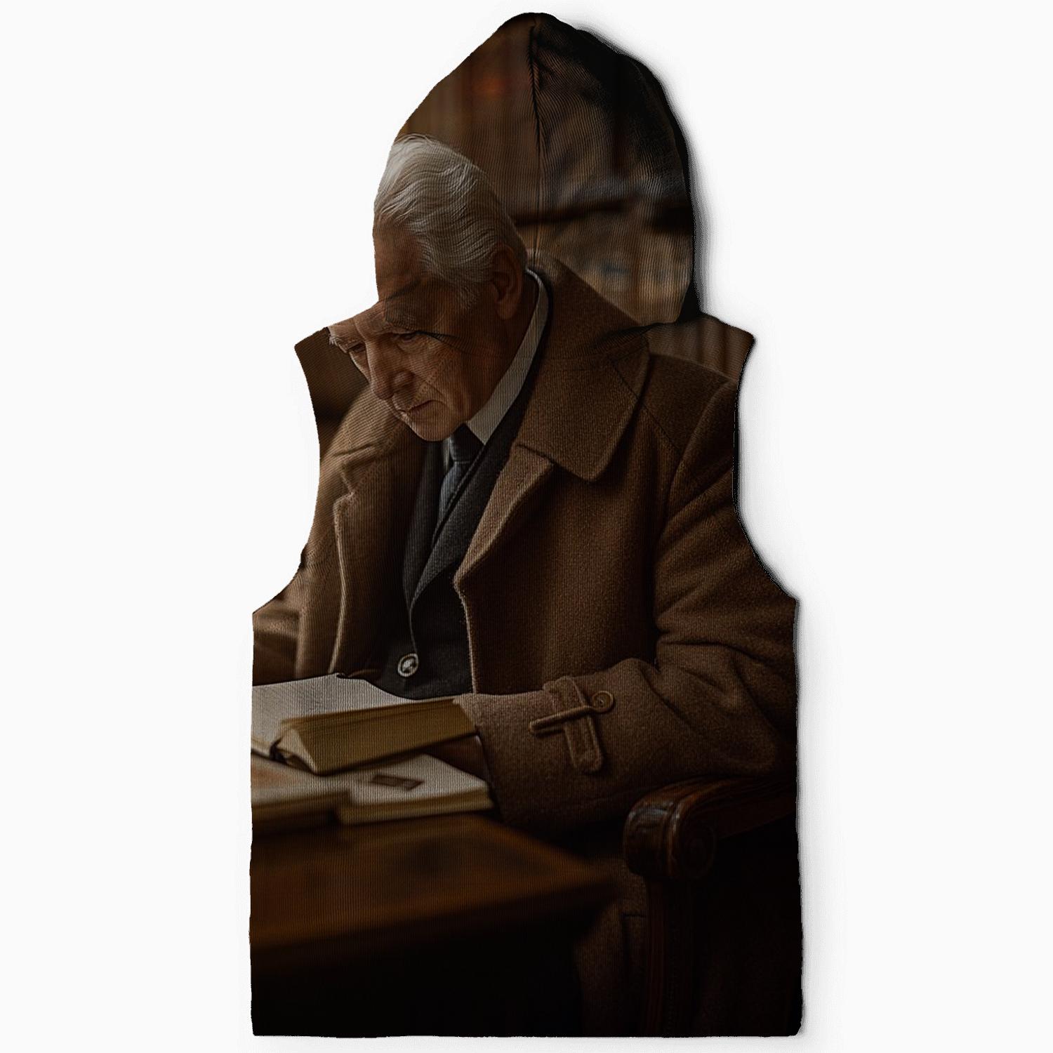 Graham Greene Evening In British Library graphic hoodies