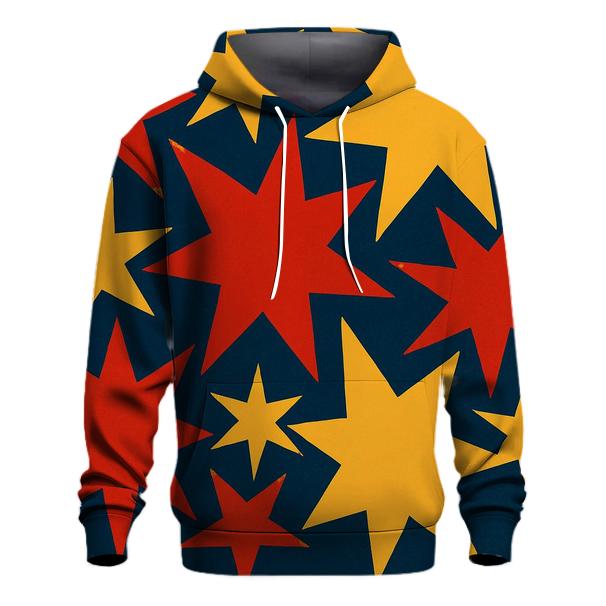 Festive Star Burst lightweight hoodies