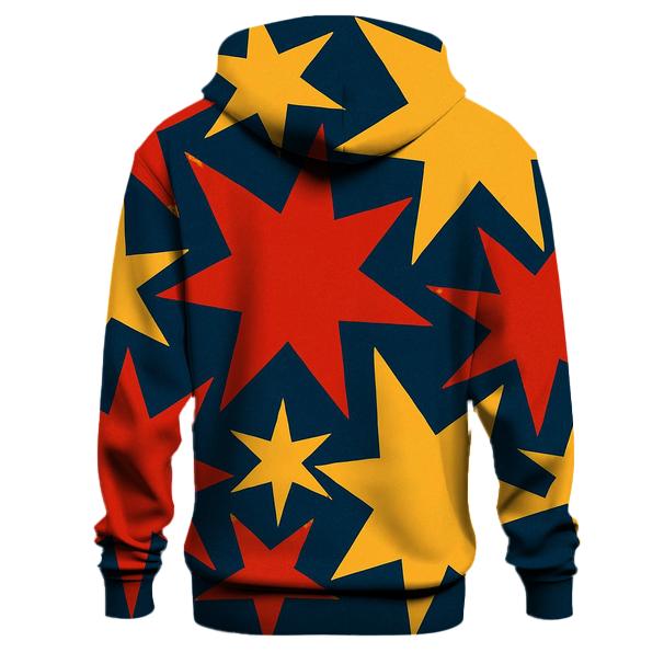 Festive Star Burst lightweight hoodies