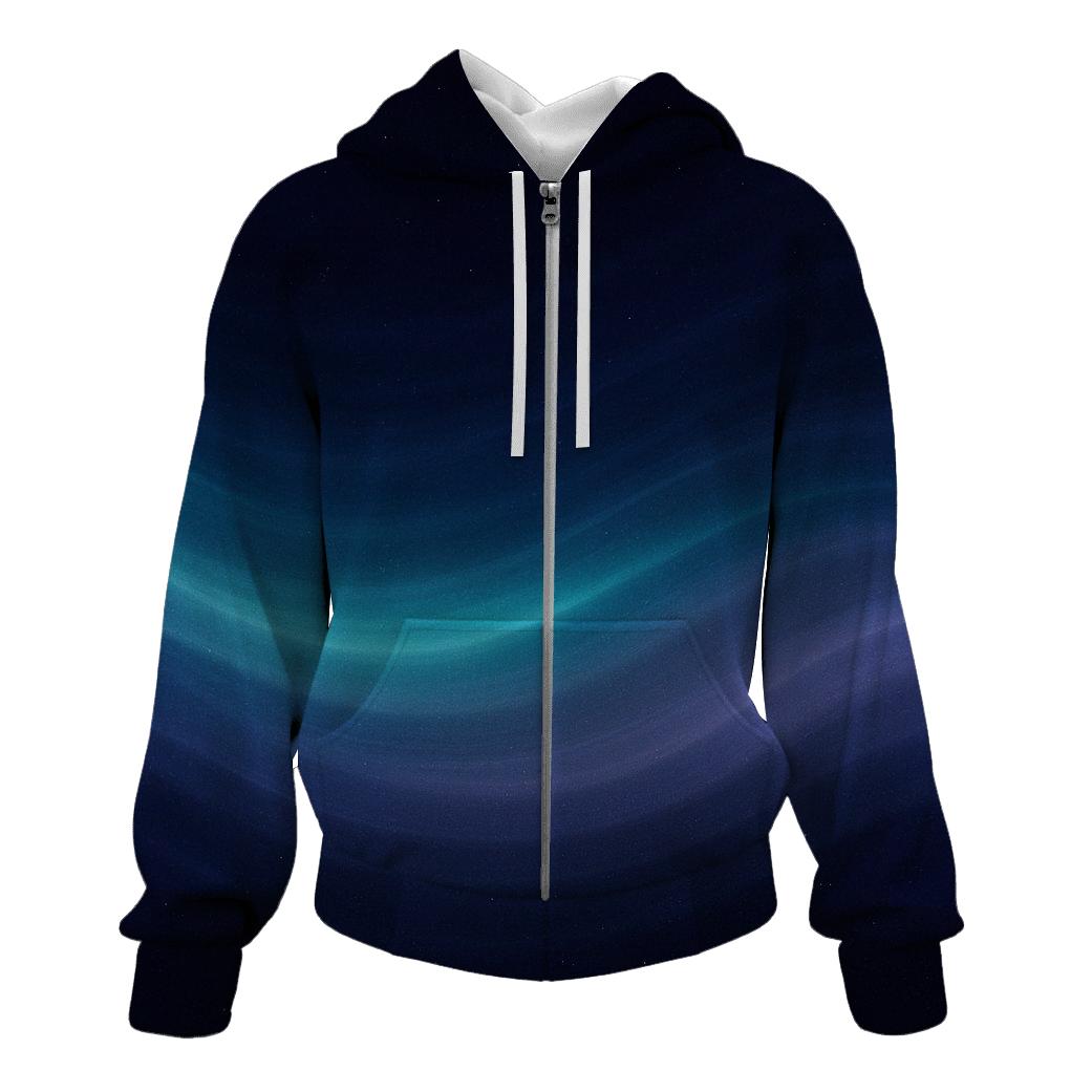 Celestial Wave Gradient designer hoodies