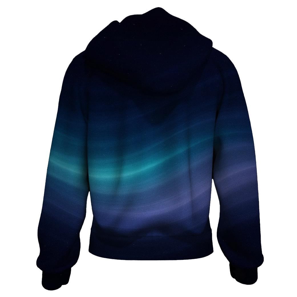 Celestial Wave Gradient designer hoodies