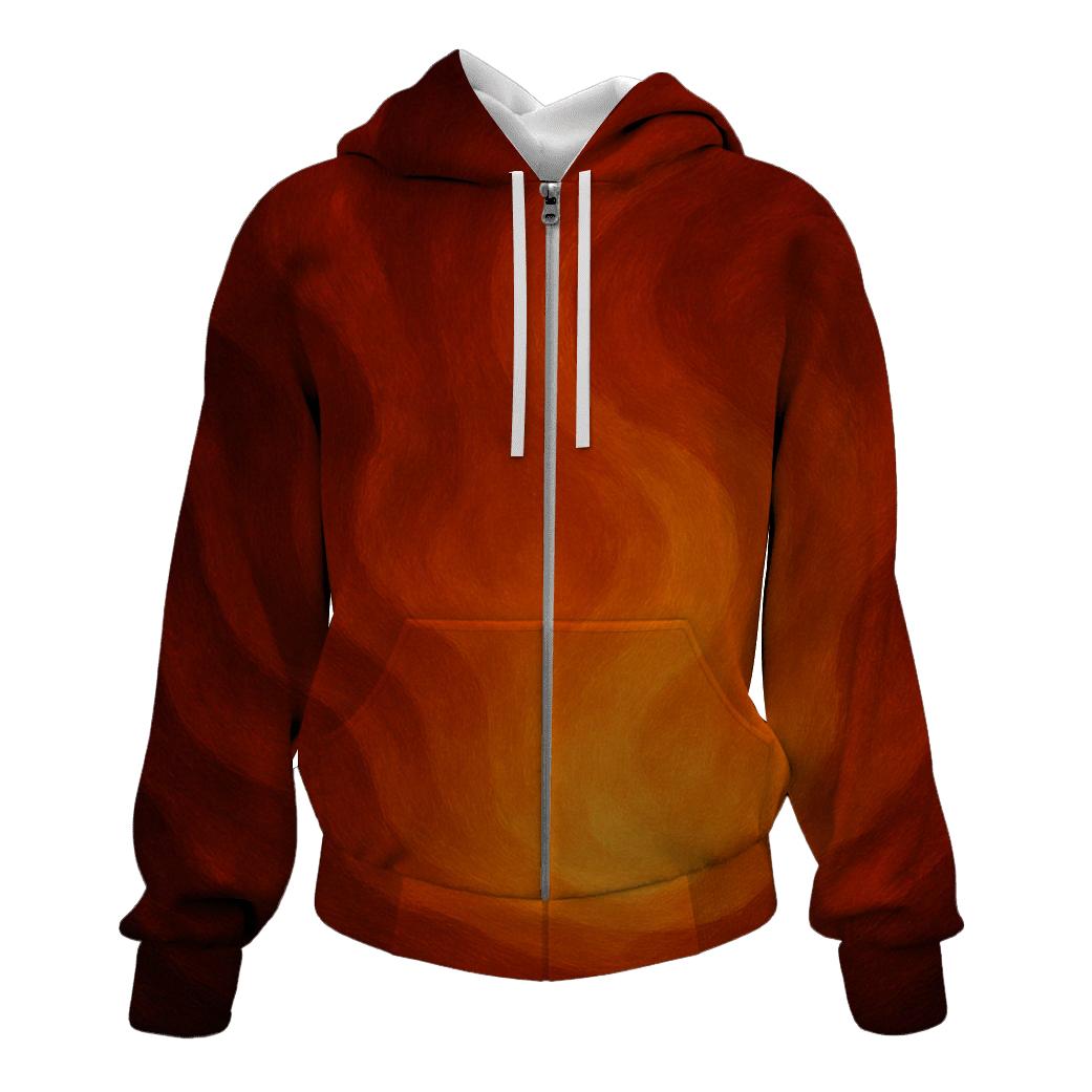 Golden Ember Radiance hoodie styles