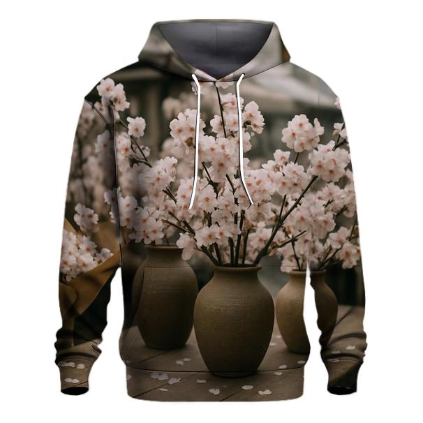 Cherry Blossom Market Stall heavyweight hoodies