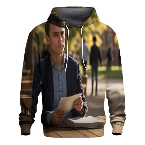 Charlie Kirk Engaged In A Thoughtful Campus Debate lightweight hoodies