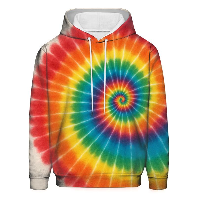 Spiral Burst Spectrum custom hoodies