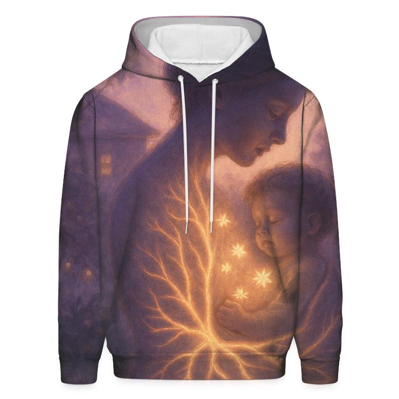 Roots Of Light A Mother Illuminates Our Growth printed hoodies