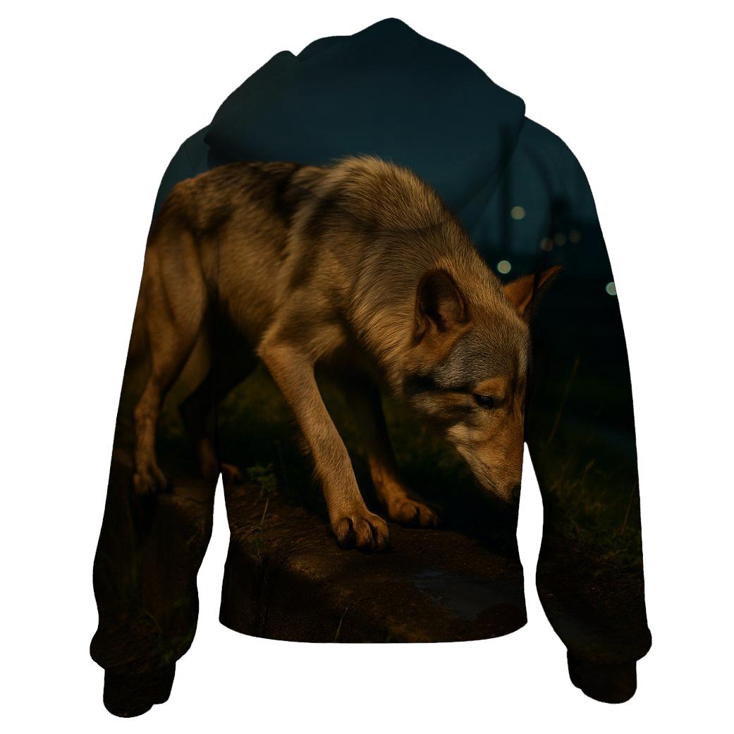 Urban Edge Research Wolf Night Survey designer hoodies