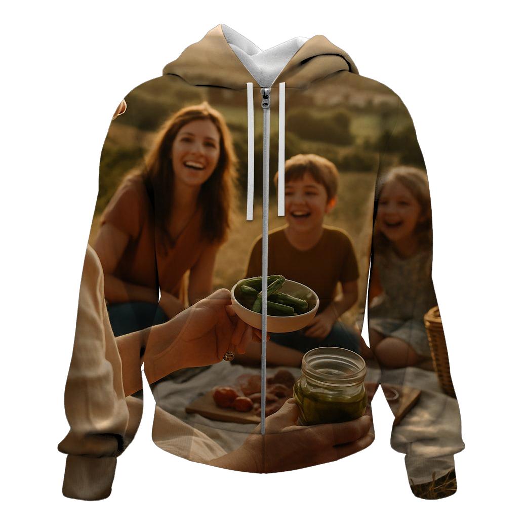 Family Picnic With Cornichon Tradition hoodie designs