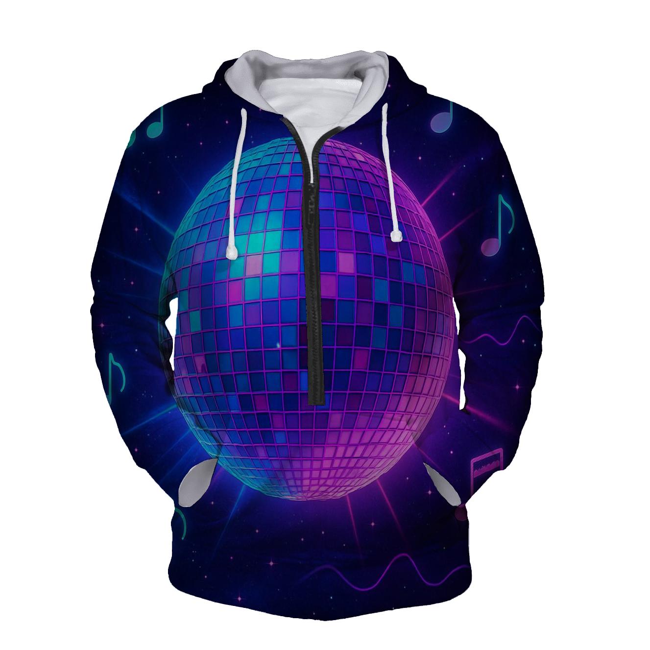 Cosmic Disco Ball heavyweight hoodies