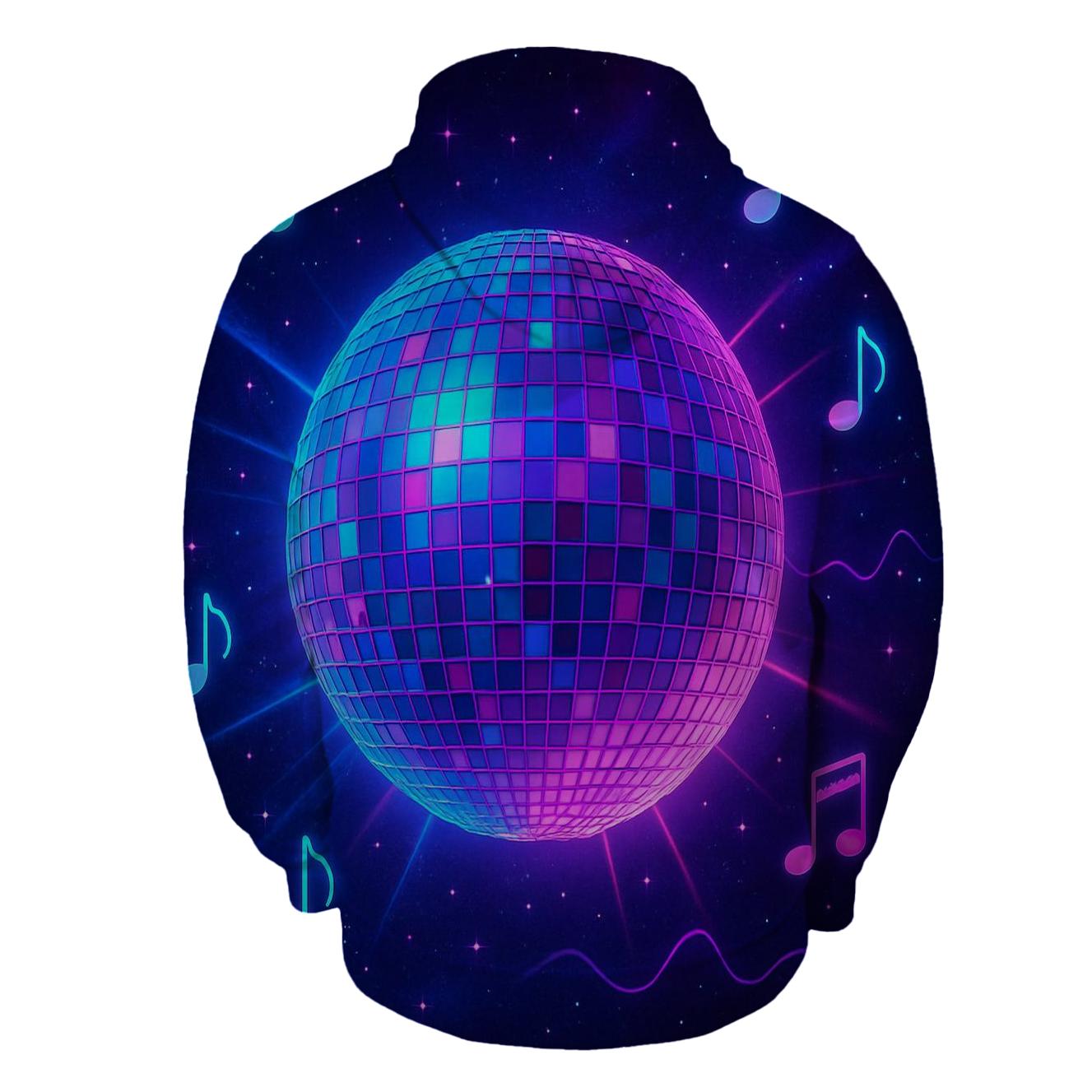 Cosmic Disco Ball heavyweight hoodies