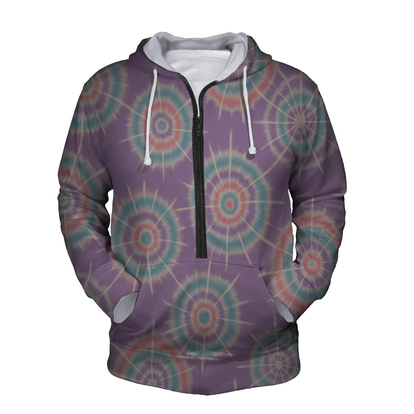 Kaleidoscopic Kumoboe Clusters heavyweight hoodies