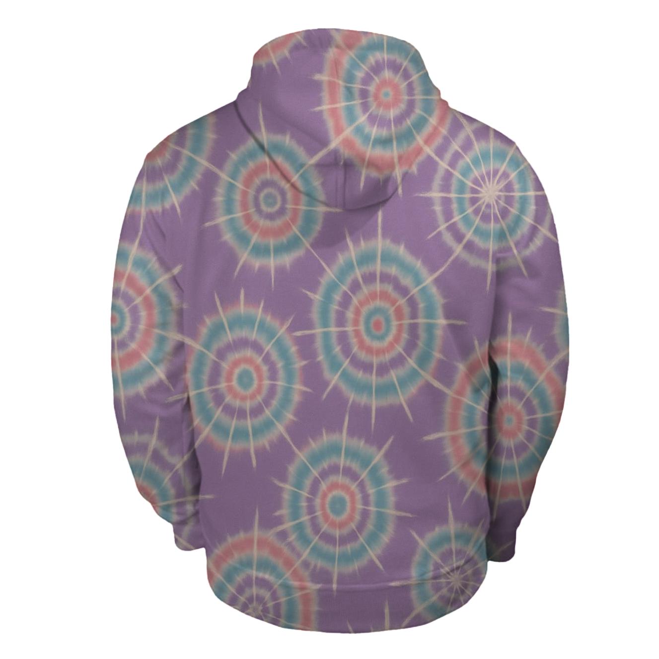 Kaleidoscopic Kumoboe Clusters heavyweight hoodies