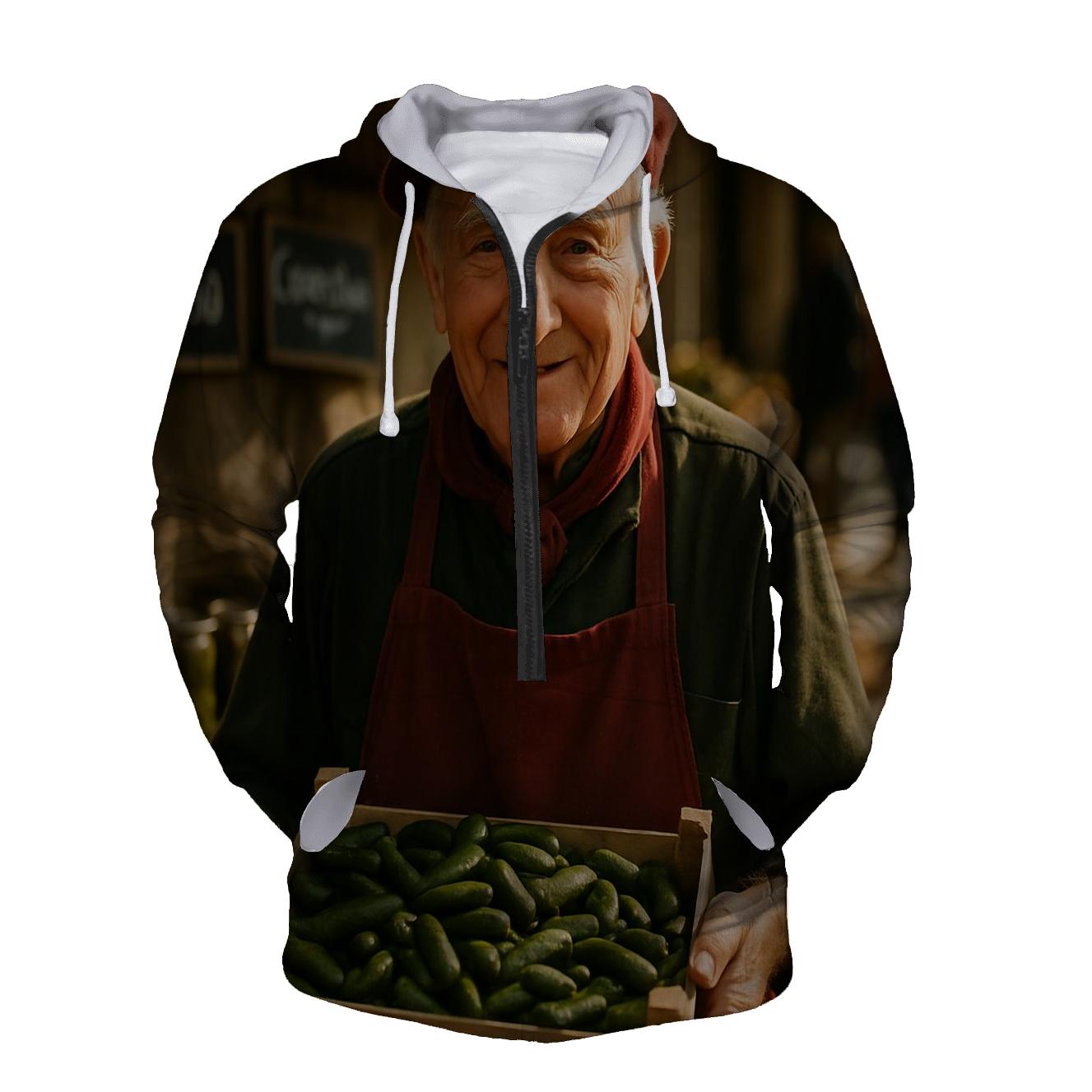 Market Vendor With Cornichons hoodie designs
