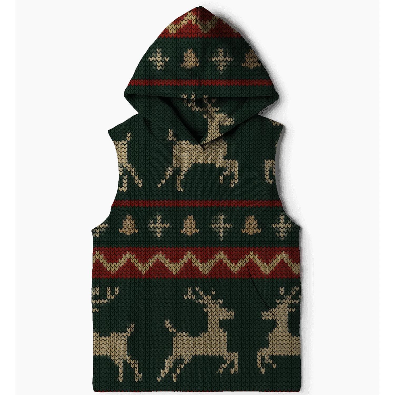 Reindeer Carol Band Design hoodies fashion