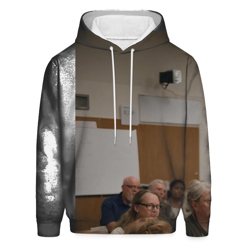 Campaign Volunteers Briefing printed hoodies