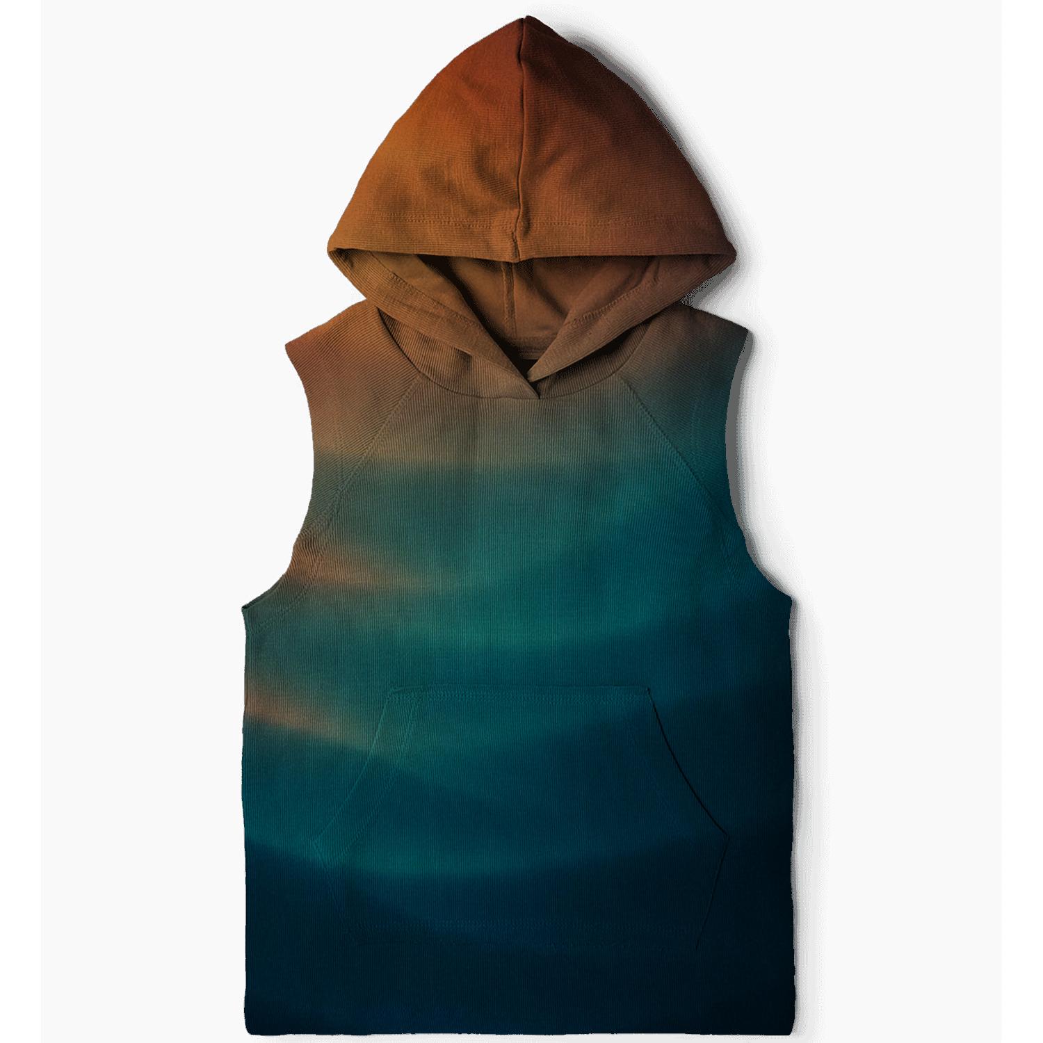 Saffron Sapphire Cascade hoodies fashion
