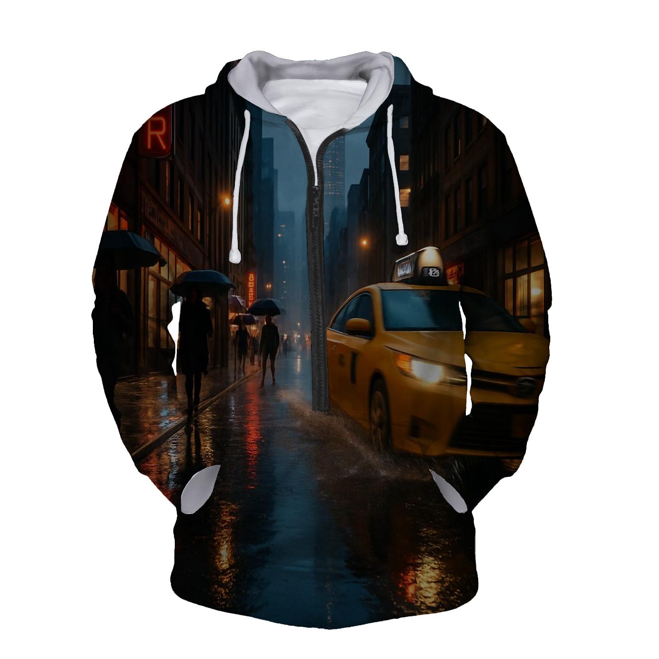 After-Rain Neon Canopy lightweight hoodies