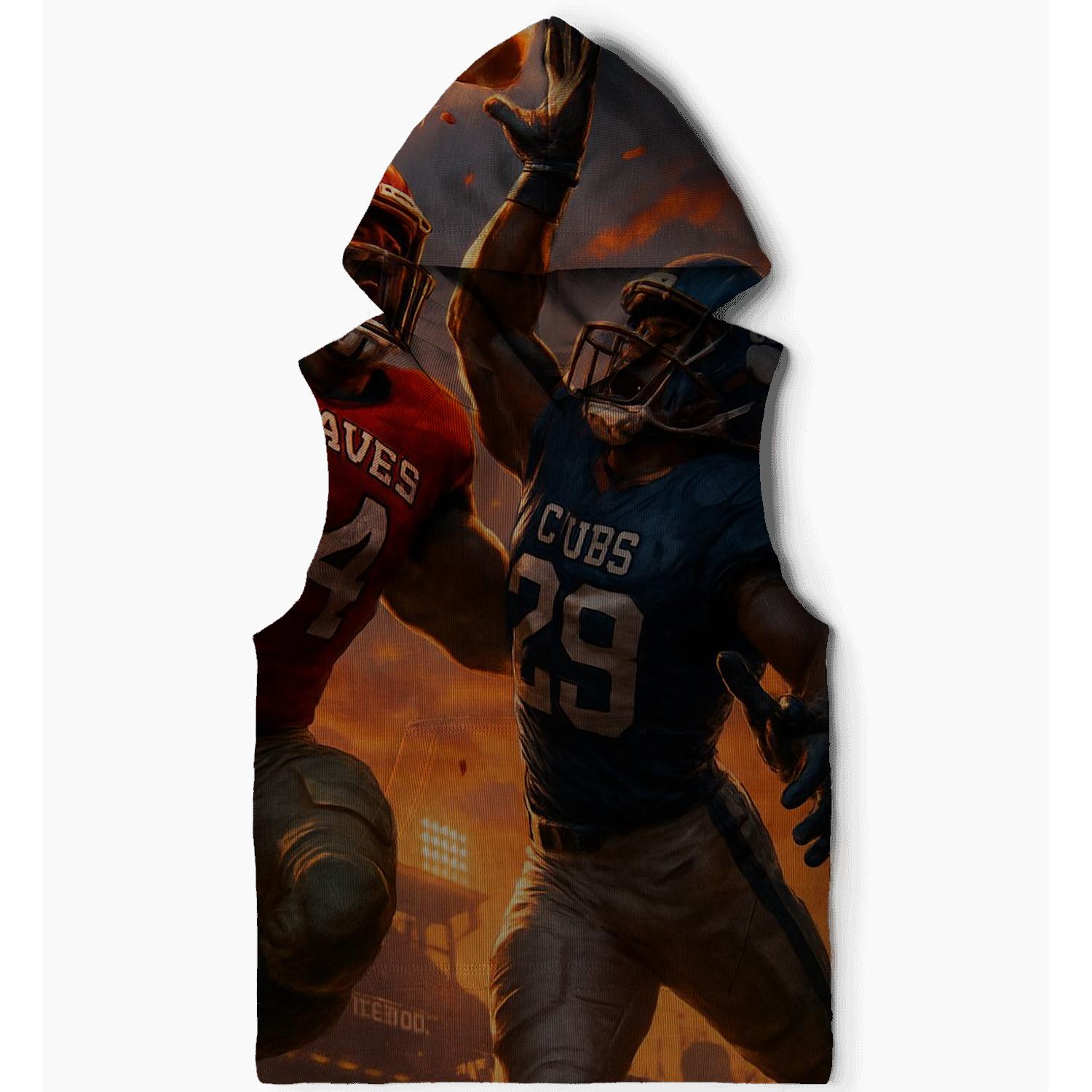 Gridiron Showdown Braves Versus Cubs hoodie trends