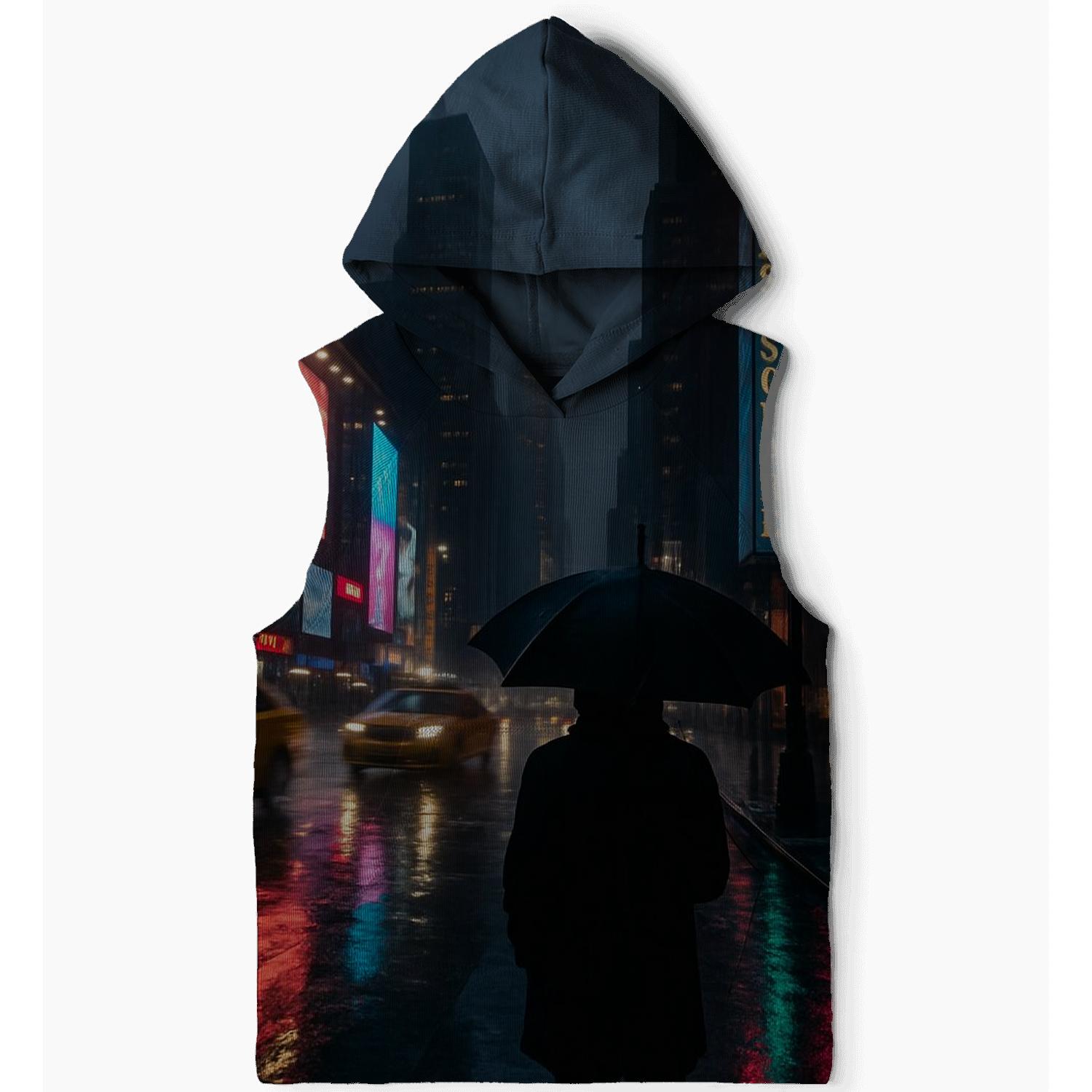 Rainwashed Midtown Evening Rush hoodie styles