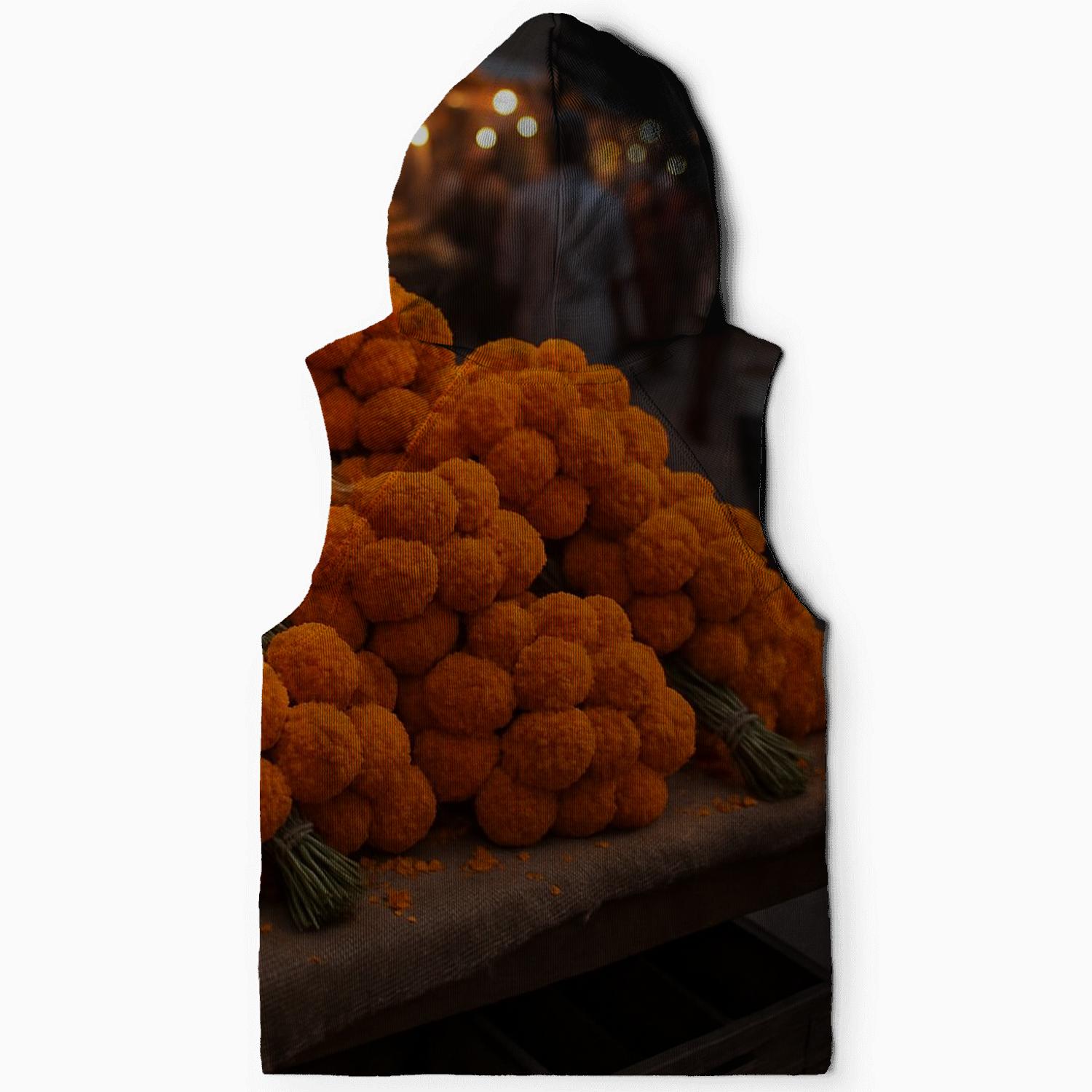 Night Market Marigold Stall custom hoodies