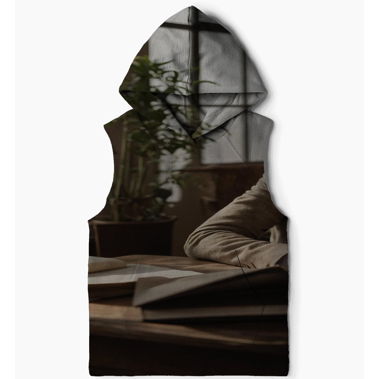 Morning Desk Research Session zip-up hoodies