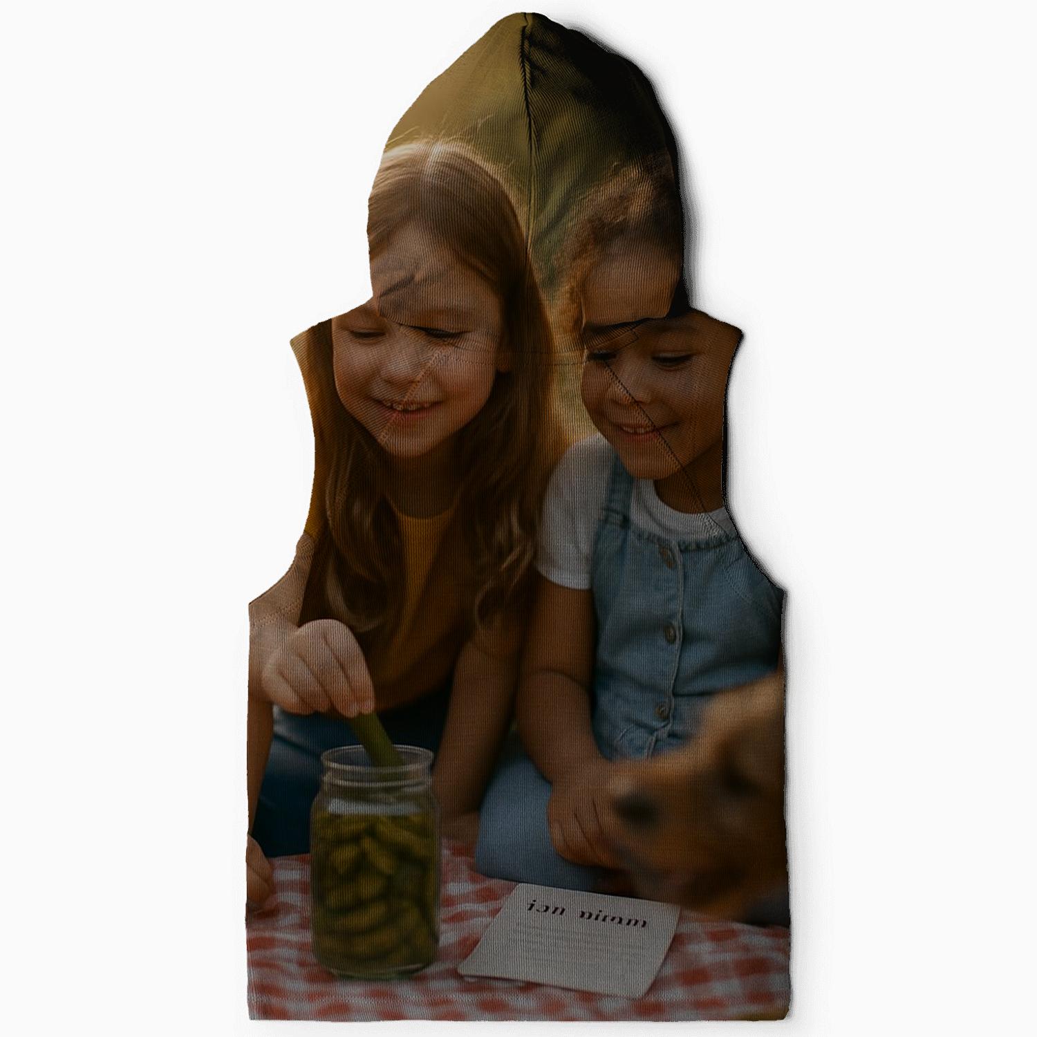 Childrens Summer Picnic With Cornichon Crunch graphic hoodies