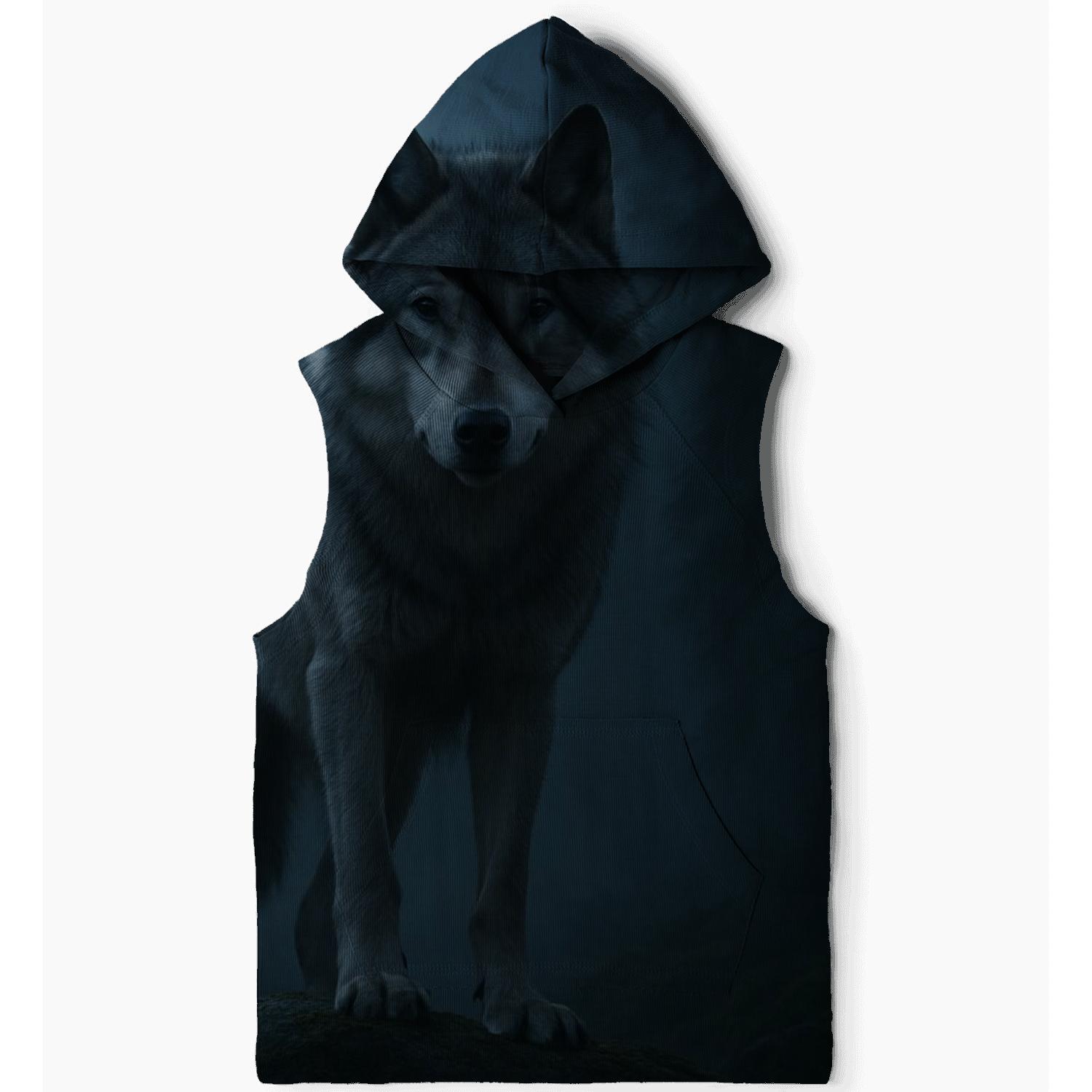 Silent Guardian Of The Boreal Night zip-up hoodies