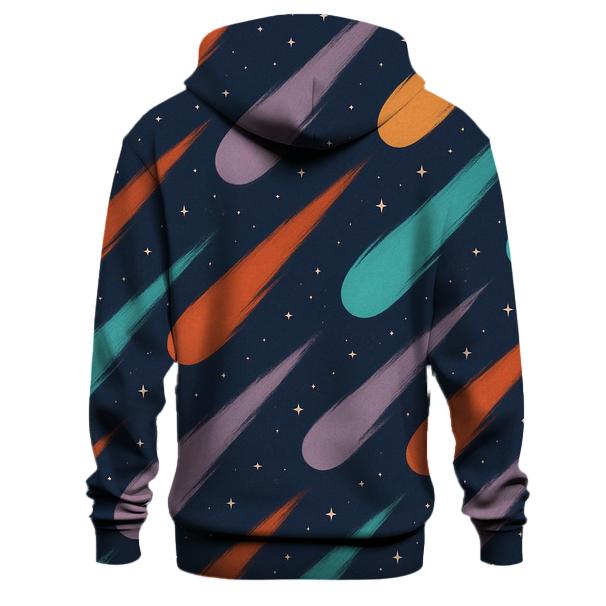 Meteor Shower Drift printed hoodies