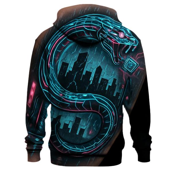 Urban Neon Ouroboros Circuit hoodie styles