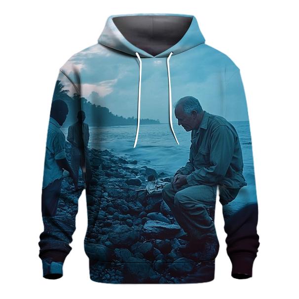 On Assignment In Sierra Leone embroidered hoodies