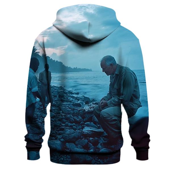 On Assignment In Sierra Leone embroidered hoodies