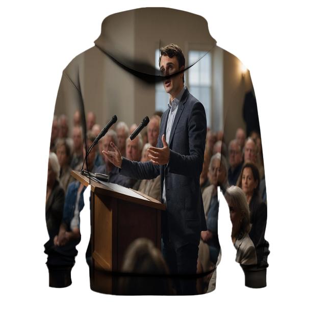 Charlie Kirk Town Hall Moment designer hoodies