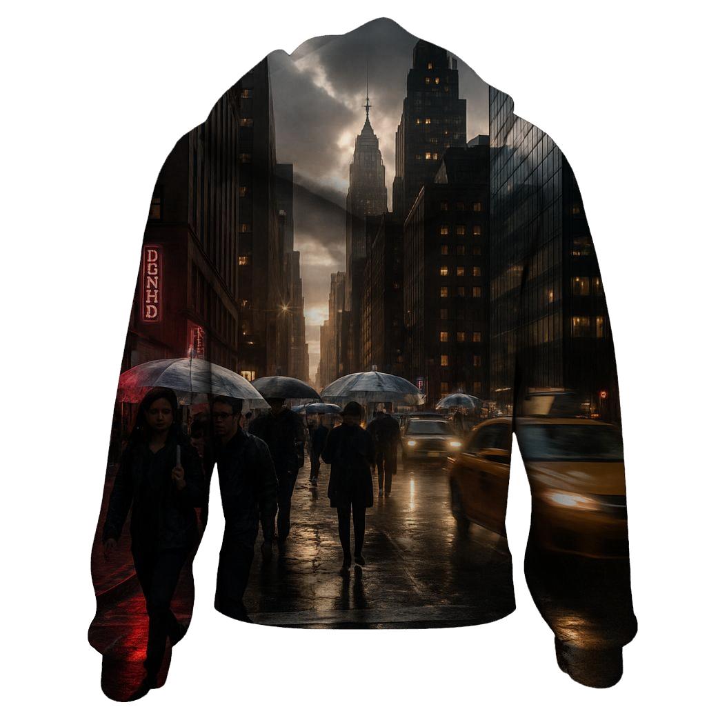 AfterRain Midtown Glow embroidered hoodies