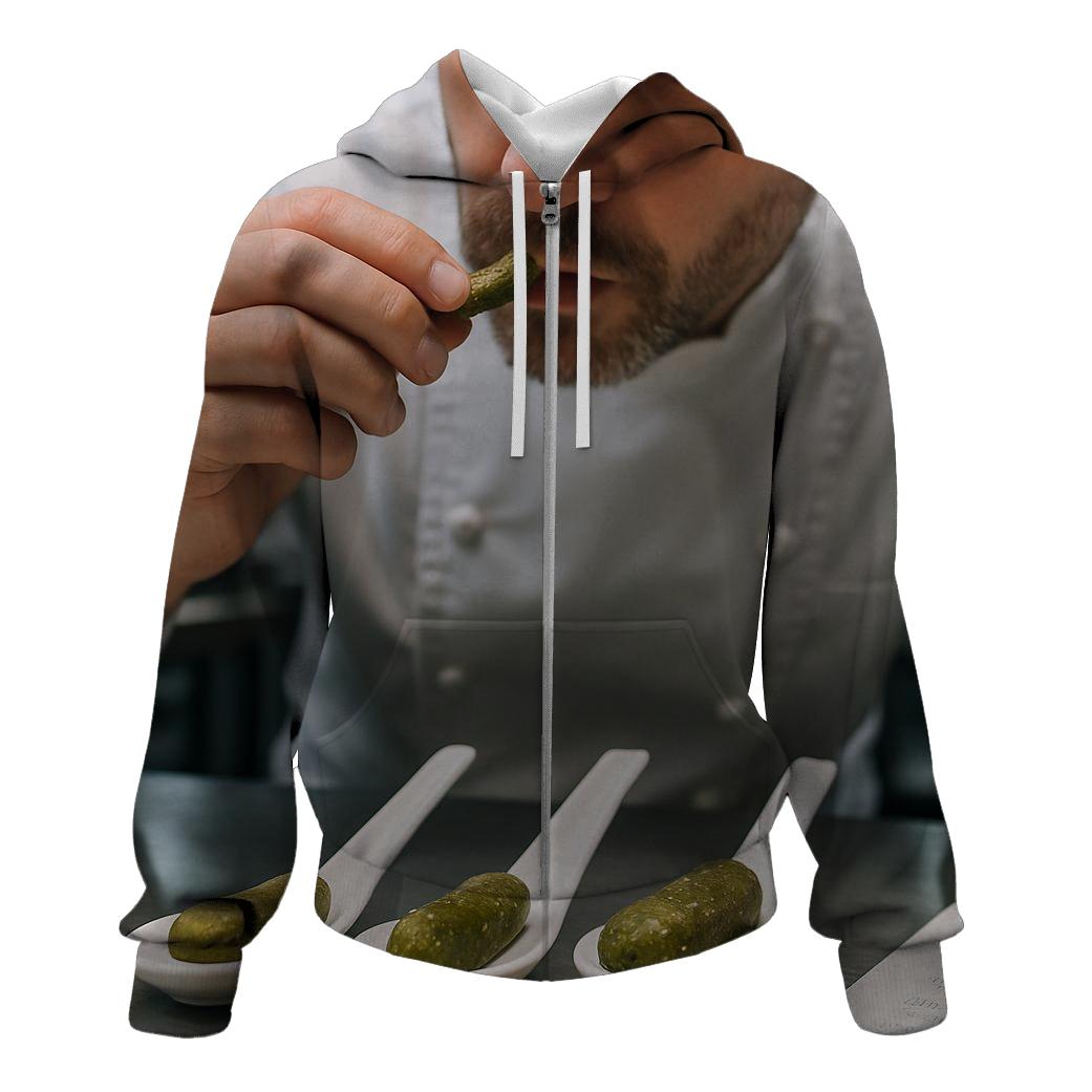Chef Tasting Cornichon Flight heavyweight hoodies