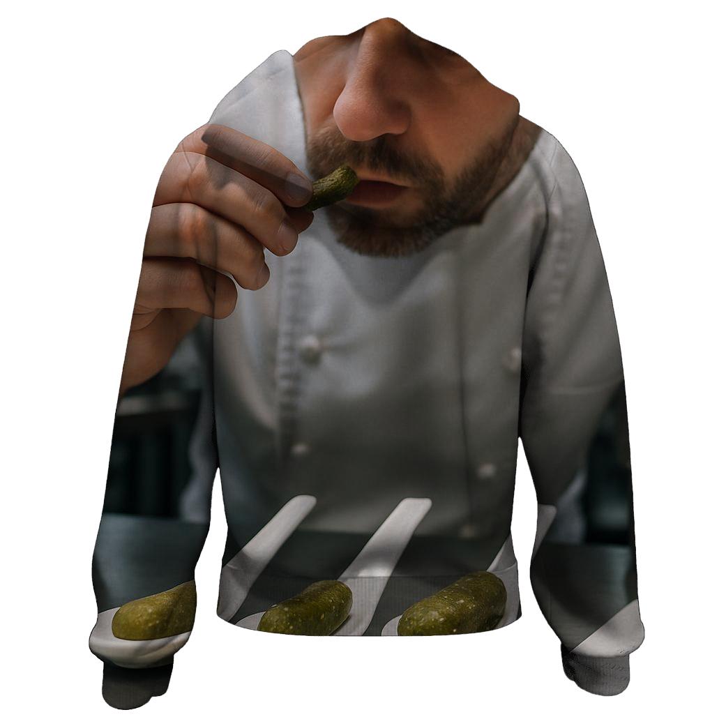 Chef Tasting Cornichon Flight heavyweight hoodies