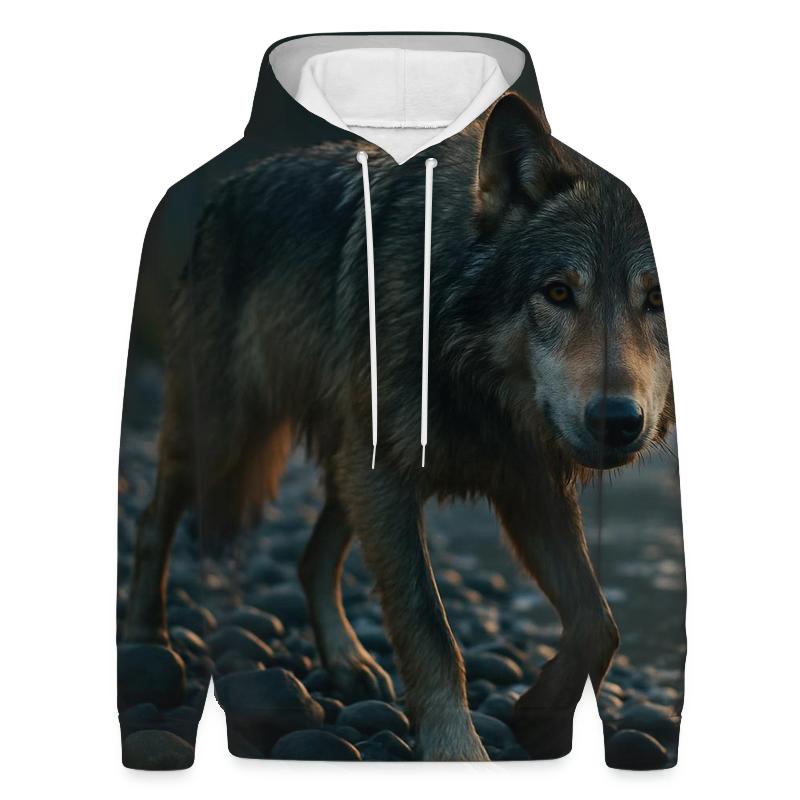Riverbank Alpha At Dusk lightweight hoodies