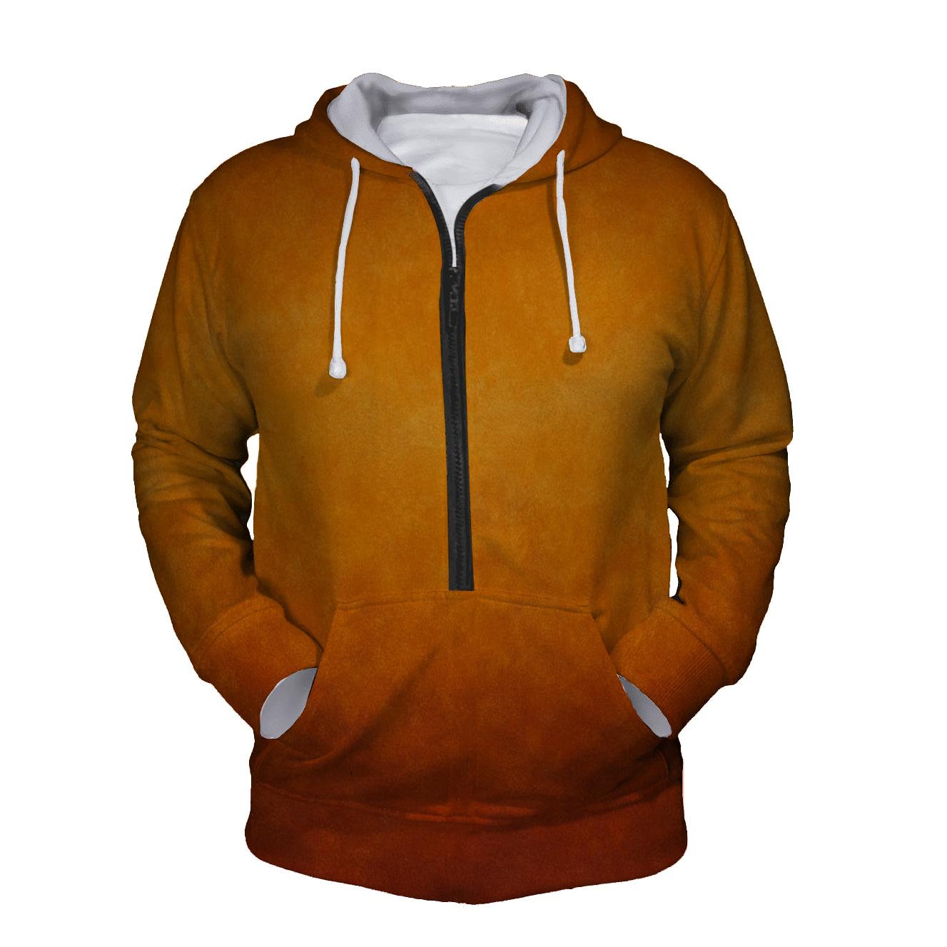 Autumn Leaves Fusion printed hoodies