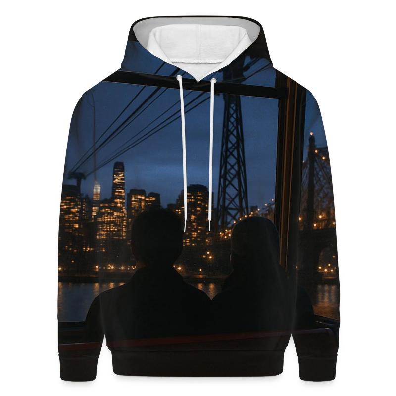 Roosevelt Tram Twilight Reflection heavyweight hoodies